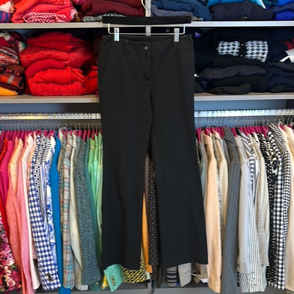 INC International Concepts black 4 pocket trousers size 2 - Picture 1 of 3